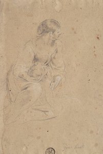 Study of a Female Figure by Giovanni Battista Bonacina